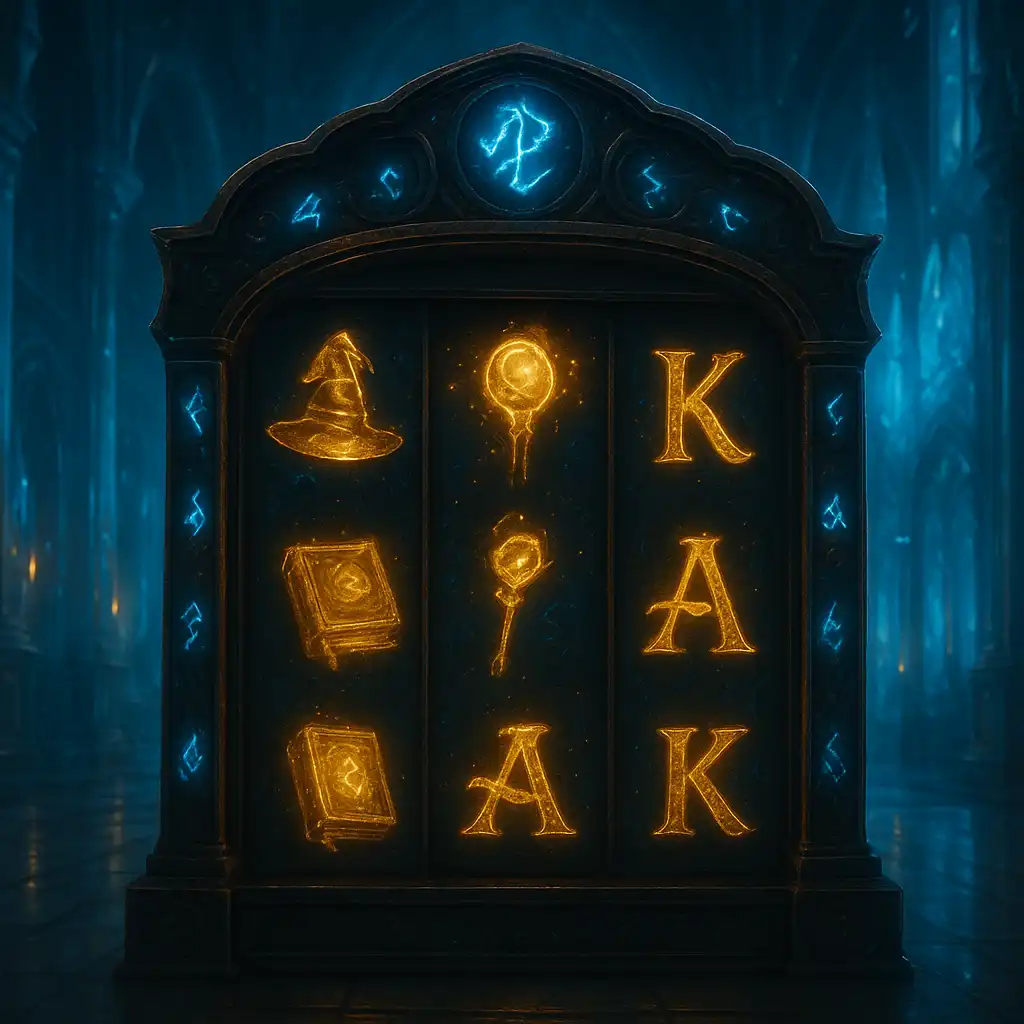 Rise of Merlin pokie game screenshot