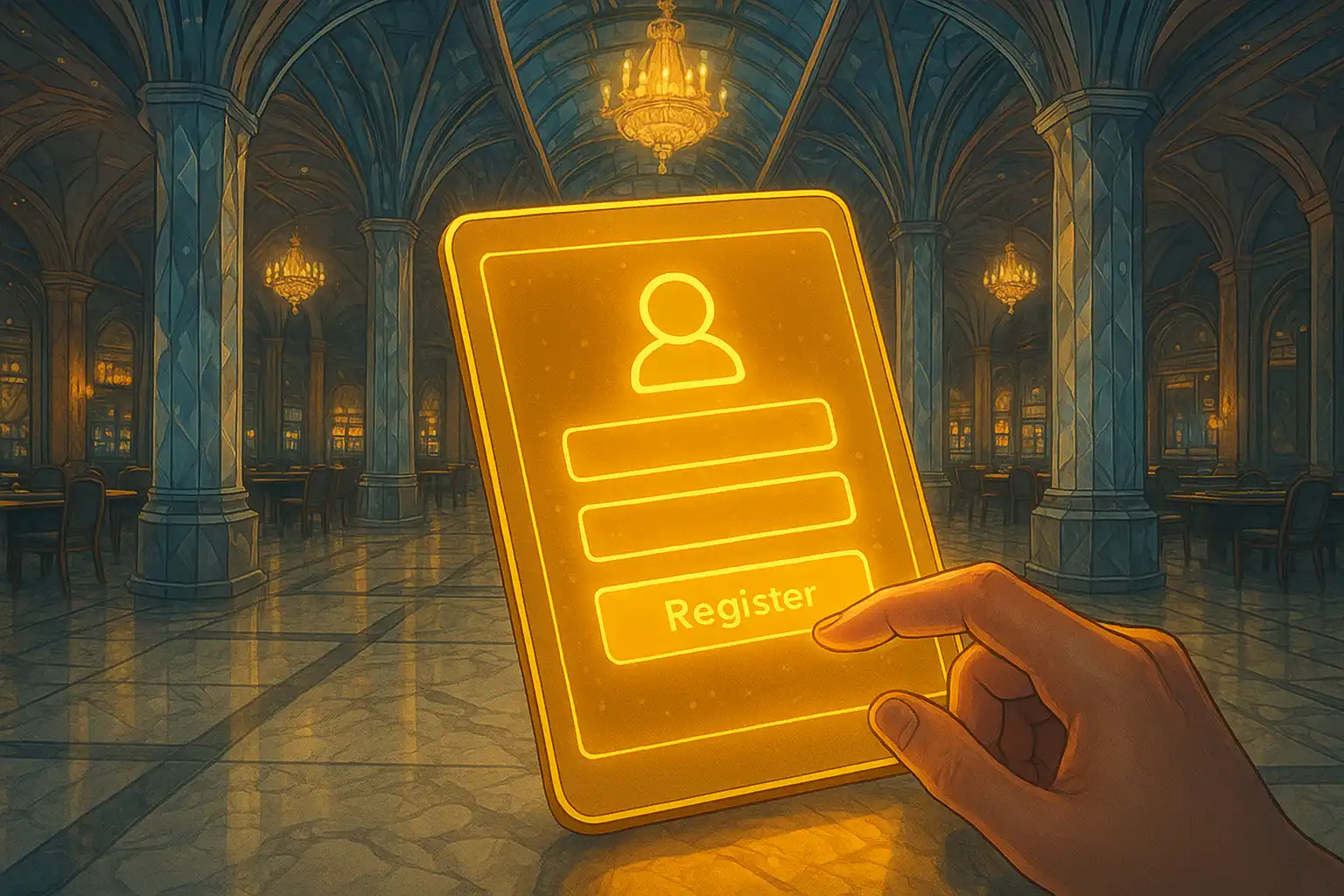Register your account